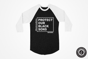 Protect Our Black Sons Raglan Tee